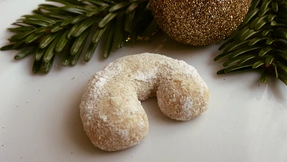 Vanilkové rohlíčky - jednoduchý hrnkový recept