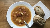 Výborná fazolová polévka