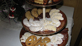 Alsaské čokoládovo-kávové bretzels