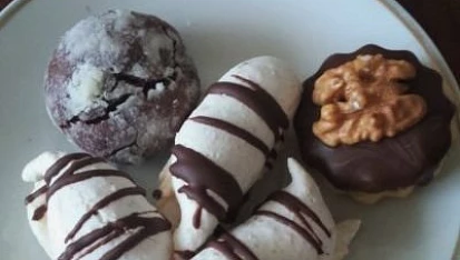 Americké čokoládové krinkles