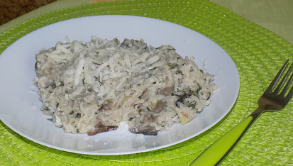 Houbové rizoto od Habrďáka