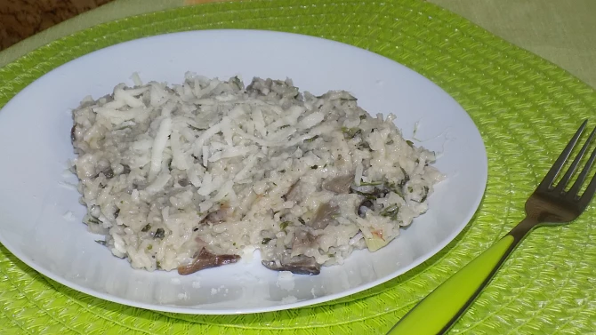 Houbové rizoto od Habrďáka