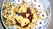 Klasické vánoční cukroví - mix, Linecké trochu jinak