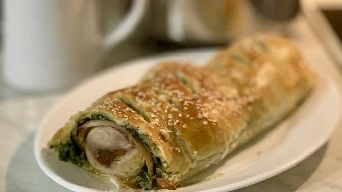 Kuřecí závin à la Wellington