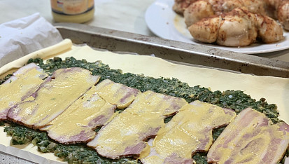 Kuřecí závin à la Wellington
