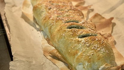 Kuřecí závin à la Wellington