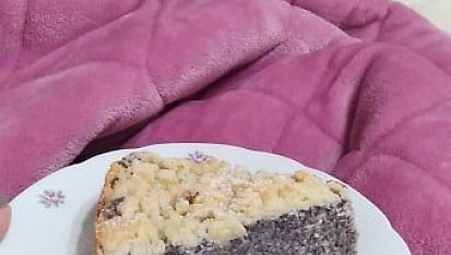 Německý dort s mákem a tvarohem