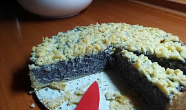 Německý dort s mákem a tvarohem