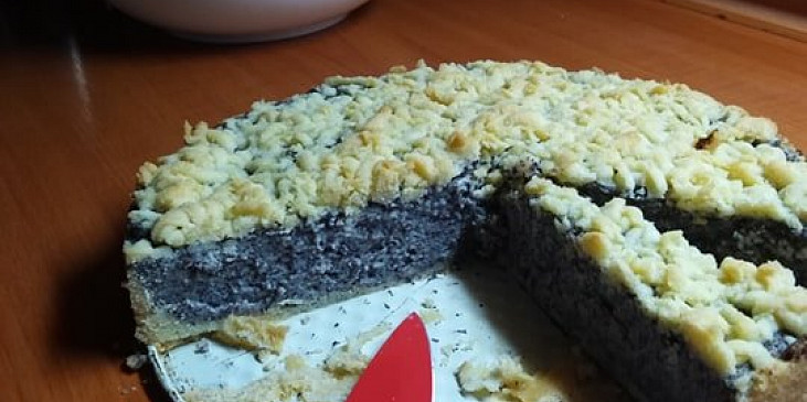 Německý dort s mákem a tvarohem