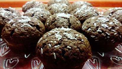 Obyčejné čokoládové muffiny