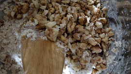 Ovesné placičky s ořechy a sušenými švestkami