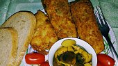 Smažený kořeněný kapr podle Nadi, Smažený kořeněný kapr - měla jsem dnes k večeři s chlebem. 