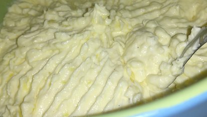 Brambory na loupačku s pomazánkou - dipem