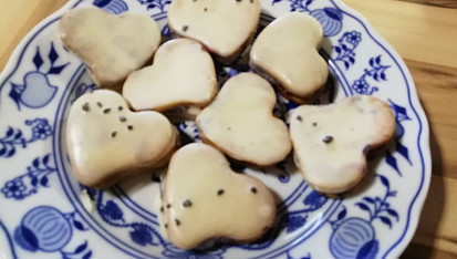 Kávová srdíčka