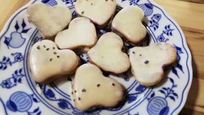 Kávová srdíčka