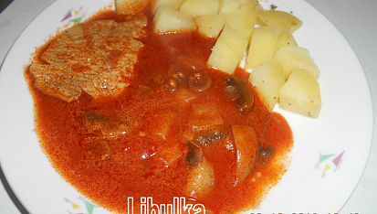 Pikantní vepřový kotlet