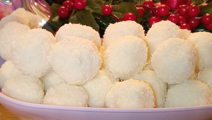 Tvarohové Raffaello z mála surovin