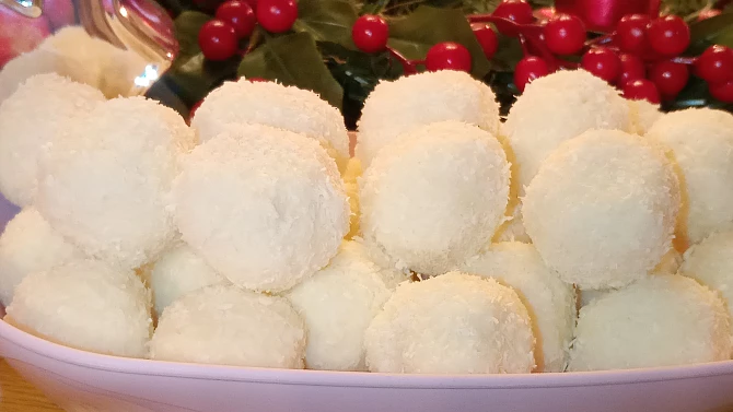 Tvarohové Raffaello z mála surovin