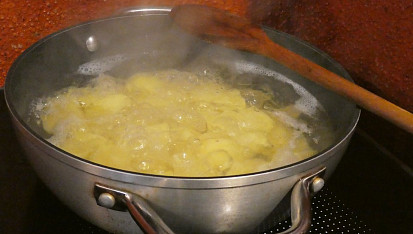 Vychytané bramborové nugety, Vaříme