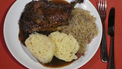 Kachnička pomalu pečená a jemná, Kachnička pomalu pečená