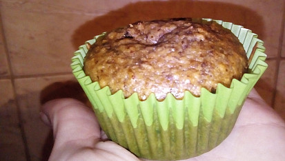 Ořechové muffiny