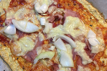 Pizza z ovesných vloček