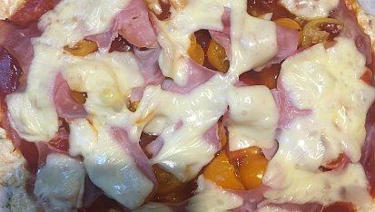 Pizza z ovesných vloček