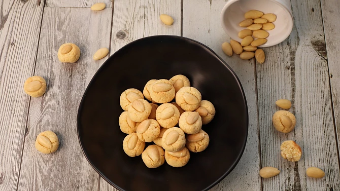 Španělské almendrados/mandlové oči - Low Carb - nízkosacharidové sladkosti