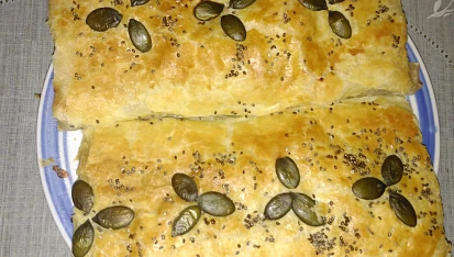 Šunková roláda z listového těsta (i na Silvestra)