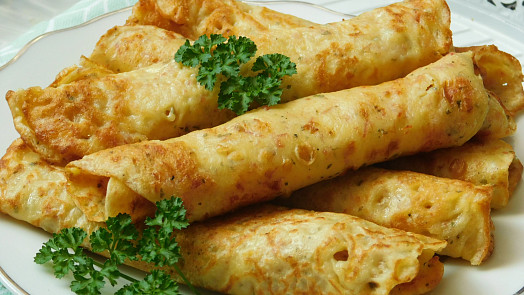 Uzené palačinky /celestýnské nudle