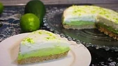 Avokádovo - limetkový cheesecake