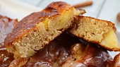 Jablečné fritters/lívance