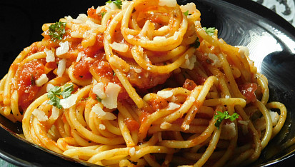 Jednoduché špagety Marinara