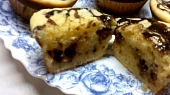 Muffiny s tvarohem a čokoládou