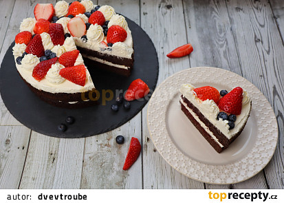 Nízkosacharidový Red Velvet Cake - Low carb