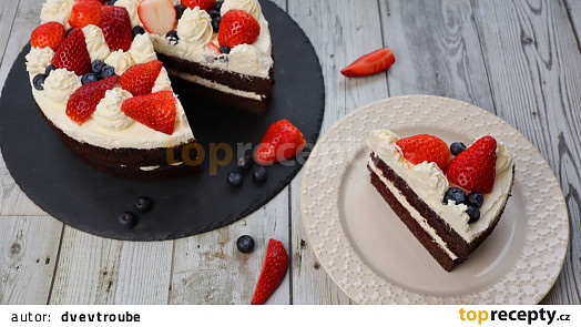 Nízkosacharidový Red Velvet Cake - Low carb