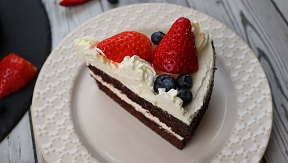Nízkosacharidový Red Velvet Cake - Low carb