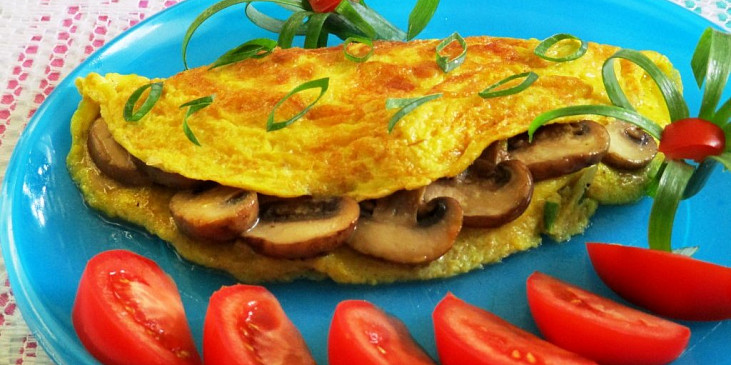 Houbova  omeleta