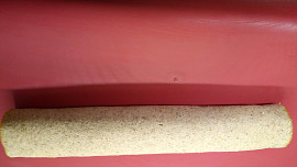 Ořechová roládka plněná ořechovým krémem