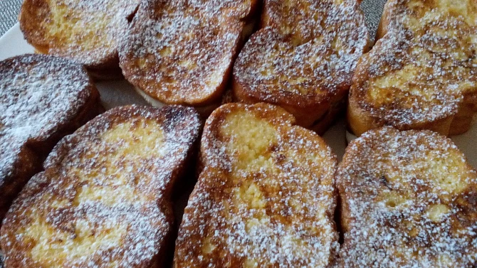Tvarohovo-povidlové smaženky