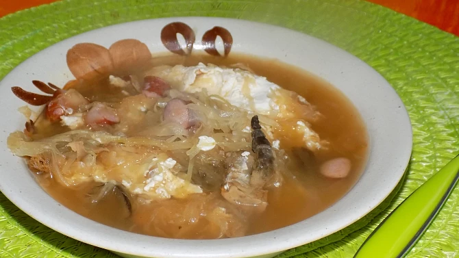 Kapustnica se ztracenými vejci