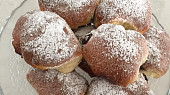 Kynuté buchty s povidly nebo marmeládou