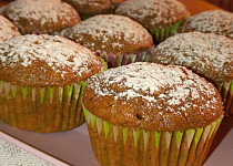 Mrkvovo - kefírové muffiny (hrnkové)