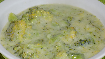 Omáčky  A, B, C (ananasová, brokolicová, bylinková, celerová, cibulová), Brokolicová omáčka