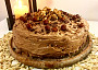 Ořechovo-kakaový dort