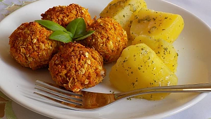 Pečené zeleninové kuličky podle břicháče Toma pro hubnoucí