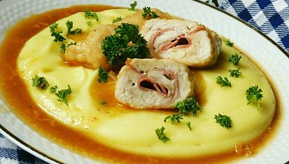 Slezské smotky z kuřecího masa