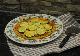 Zeleninová "pizza" podle břicháče Toma