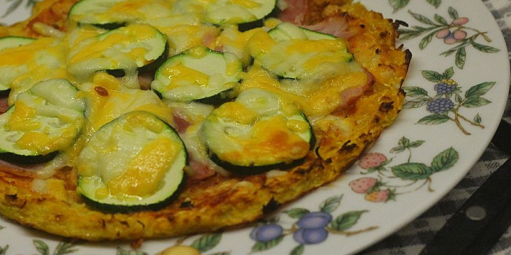 Zeleninová "pizza" podle břicháče Toma