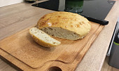 Domácí chléb bez hnětení (Tak takový chléb se peče doma, u mé dcera, takový já neupeču!)